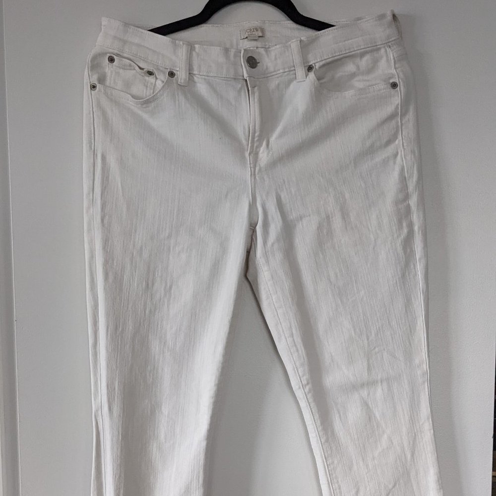 White jeans